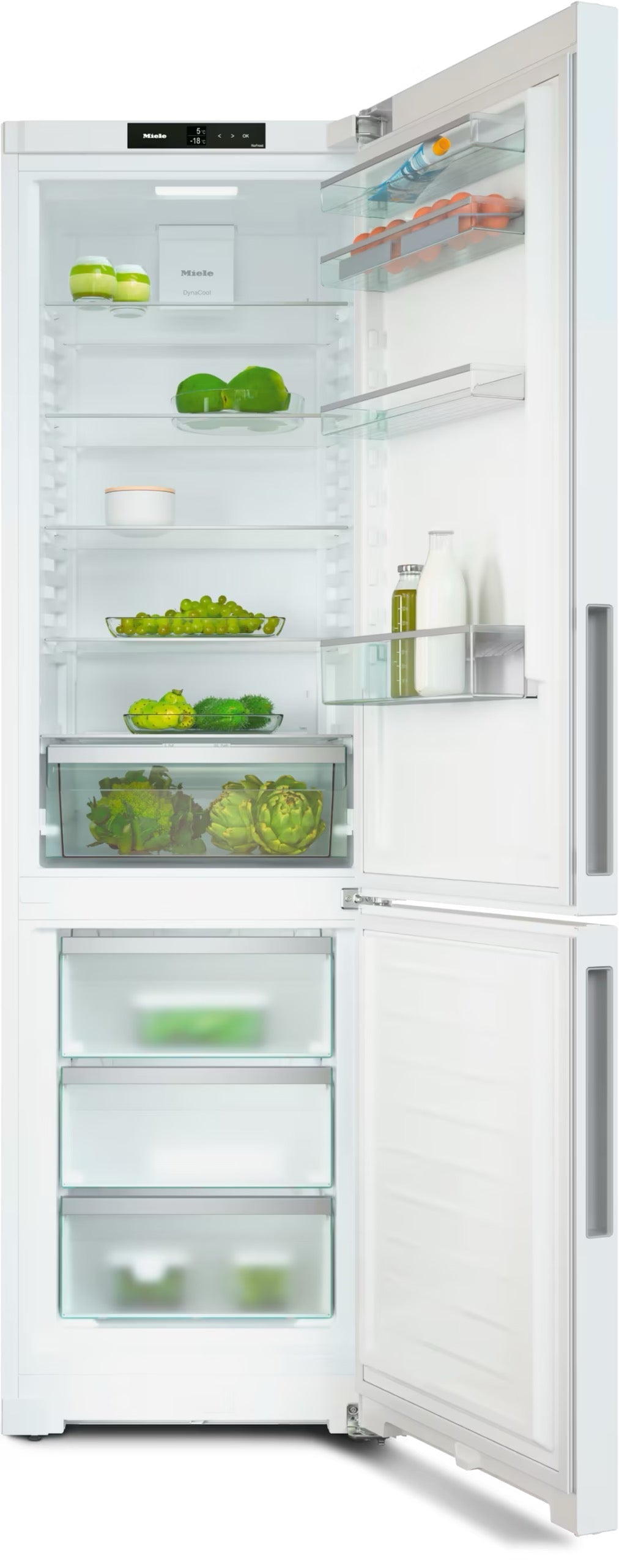 Miele KFN4395CD WH Fridge Freezer in White – image 2