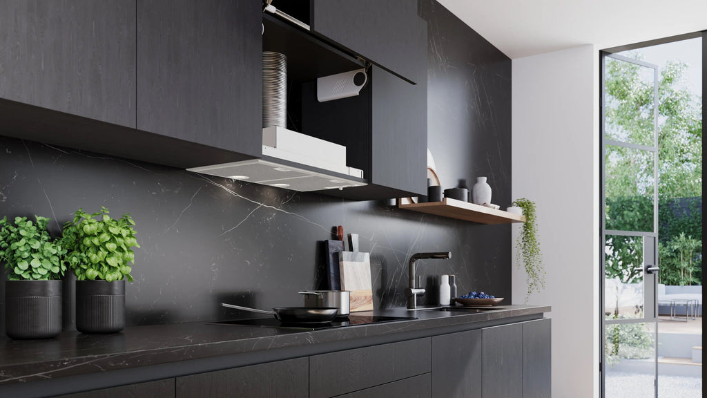 Siemens iQ300 Canopy cooker hood 75 cm Silver metallic LB75566GB