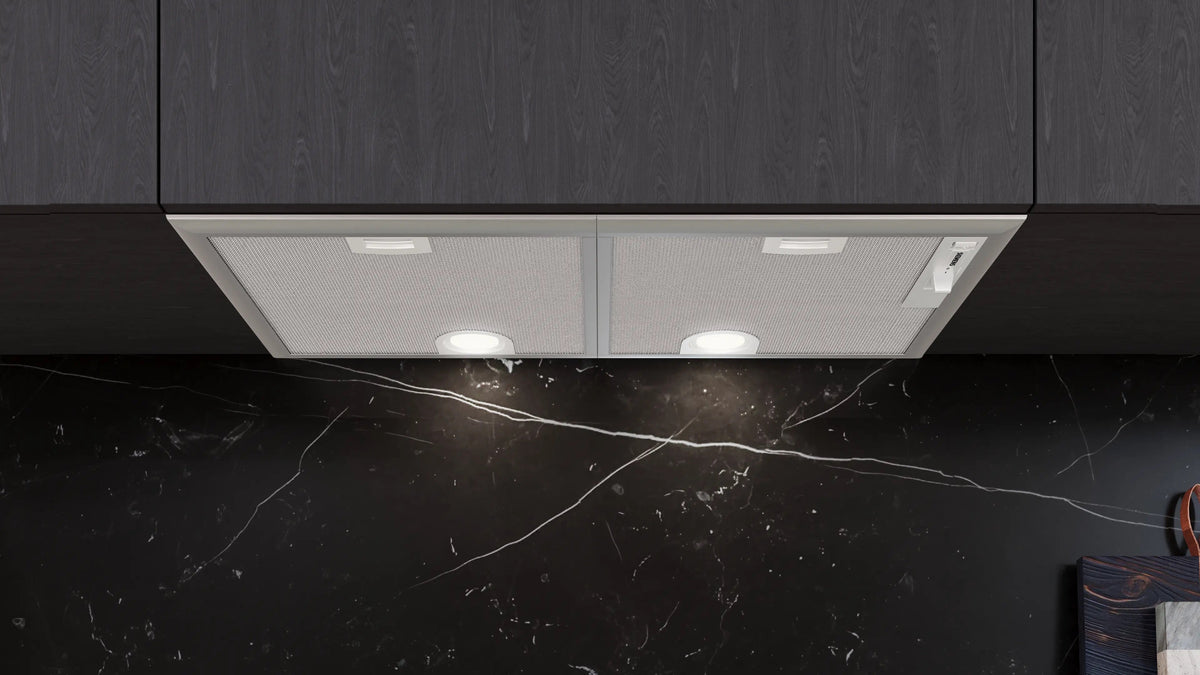 Siemens iQ300 Canopy cooker hood 75 cm Silver metallic LB75566GB