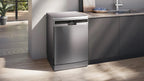 Siemens iQ500 Free-standing dishwasher 60 cm Brushed steel anti-fingerprint SN25EI13CE