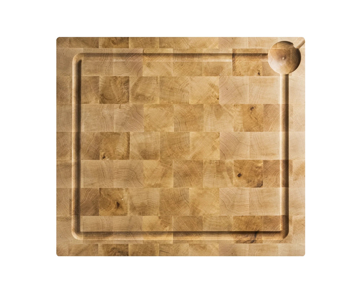 La Cornue Hornbeam End-Grain Wood Cutting Board