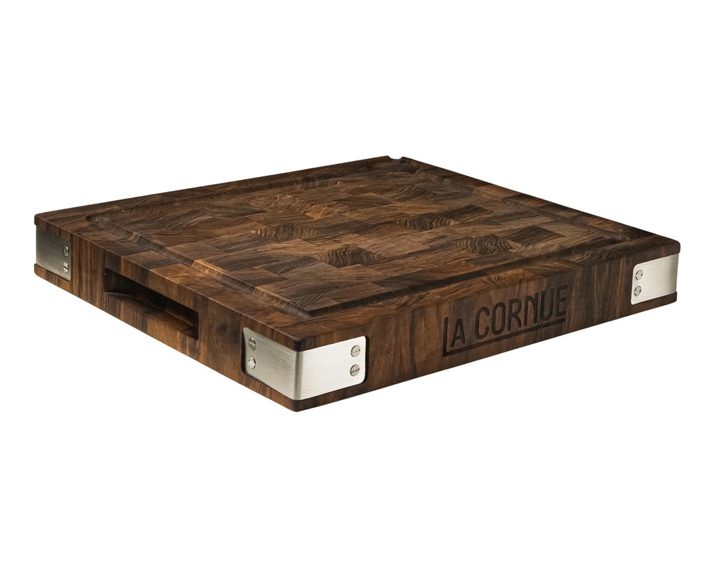 La Cornue Walnut End-Grain Wood Cutting Board