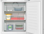 Siemens iQ300 Built-in fridge-freezer with freezer at bottom 193.5 x 55.8 cm flat hinge KI96NVFD0G