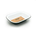 BIG GREEN EGG FALCON ENAMELWARE X BIG GREEN EGG OVEN TO TABLE PIE DISH