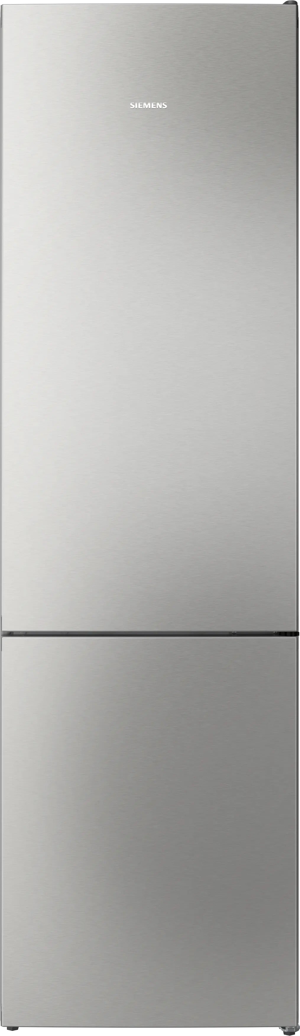 Siemens iQ300 Free-standing fridge-freezer with freezer at bottom 203 x 60 cm Brushed steel KG39NVIBG