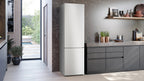 Siemens iQ300 Free-standing fridge-freezer with freezer at bottom 203 x 60 cm Brushed steel KG39NVIBG