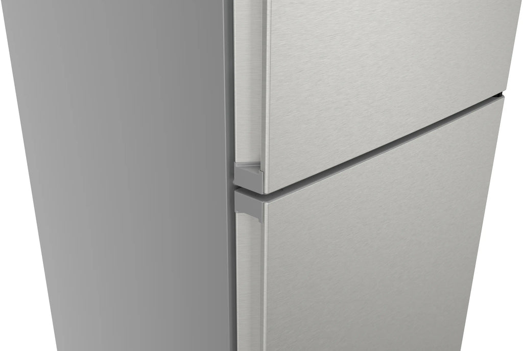 Siemens iQ300 Free-standing fridge-freezer with freezer at bottom 203 x 60 cm Brushed steel KG39NVIBG