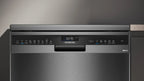 Siemens iQ500 Free-standing dishwasher 60 cm Brushed black steel anti-fingerprint SN25EC13CE
