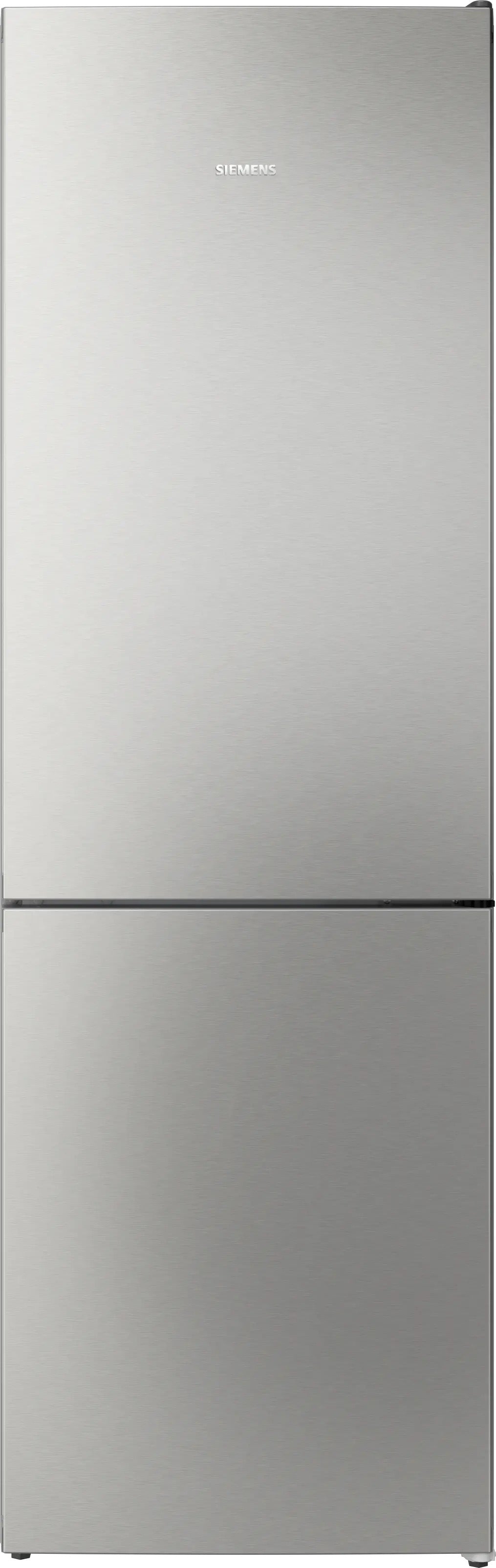 Siemens iQ300 Free-standing fridge-freezer with freezer at bottom 186 x 60 cm Brushed steel KG36NVICG