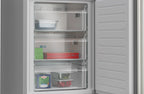 Siemens iQ300 Free-standing fridge-freezer with freezer at bottom 186 x 60 cm Brushed steel KG36NVICG