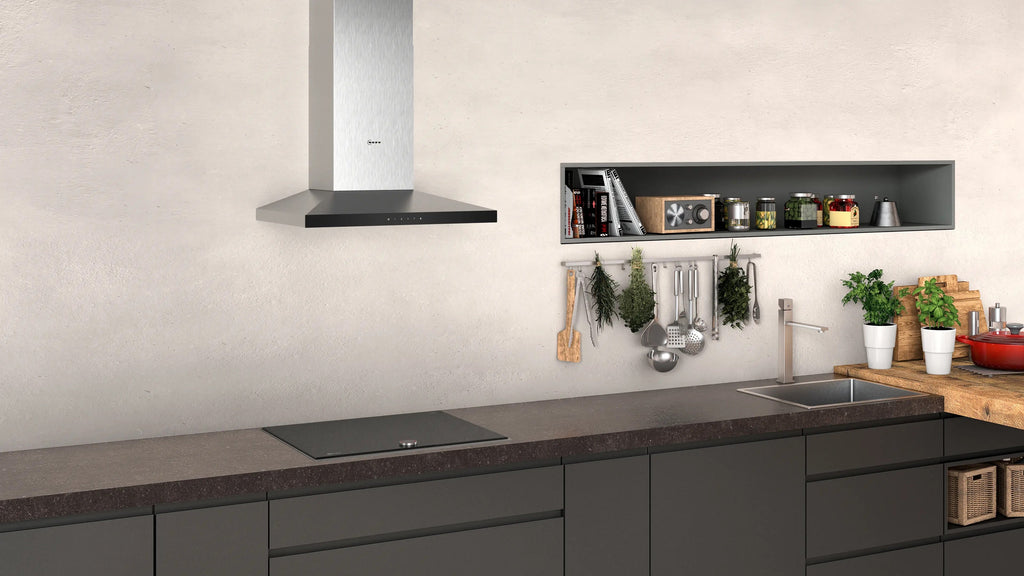 NEFF N 50 Chimney Cooker Hood D64QFM1N0B