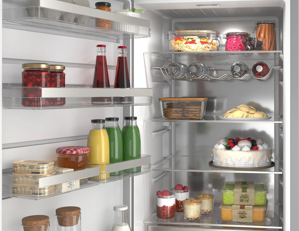 Siemens iQ300 Free-standing fridge 186.2 x 59.5 cm Inox KS36NVICGG