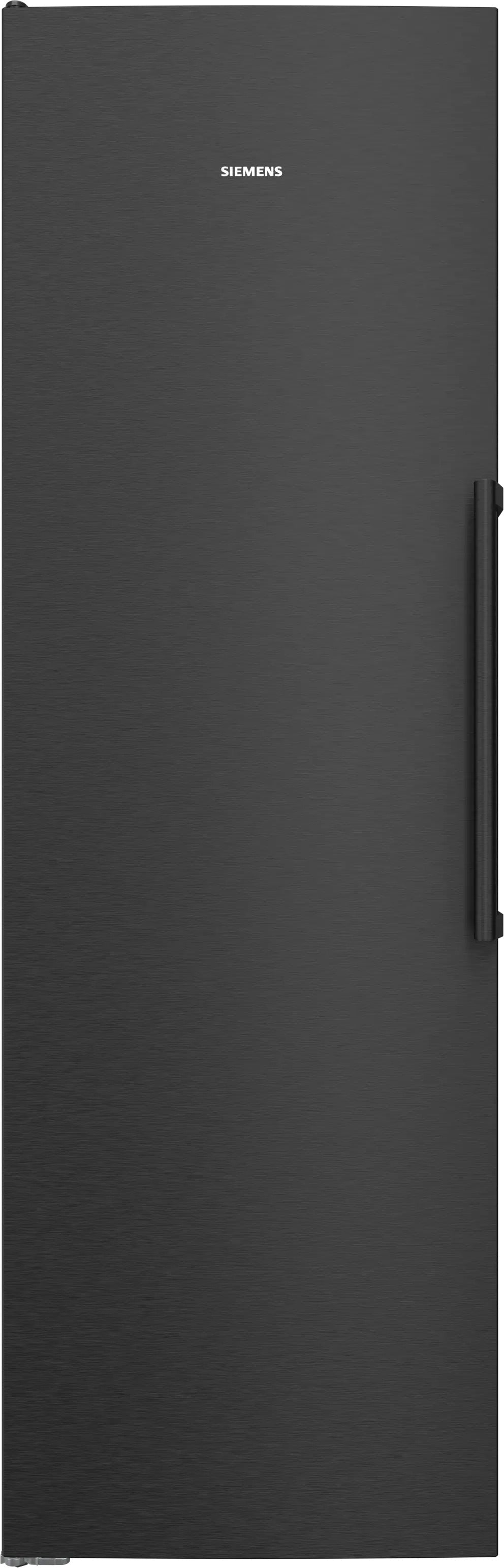 Siemens iQ500 Free-standing fridge 186.2 x 59.5 cm Brushed black steel antiFingerprint KS36NAXCG