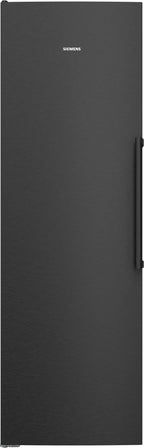 Siemens iQ500 Free-standing fridge 186.2 x 59.5 cm Brushed black steel antiFingerprint KS36NAXCG