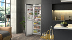 Siemens iQ500 Free-standing fridge 186.2 x 59.5 cm Brushed black steel antiFingerprint KS36NAXCG