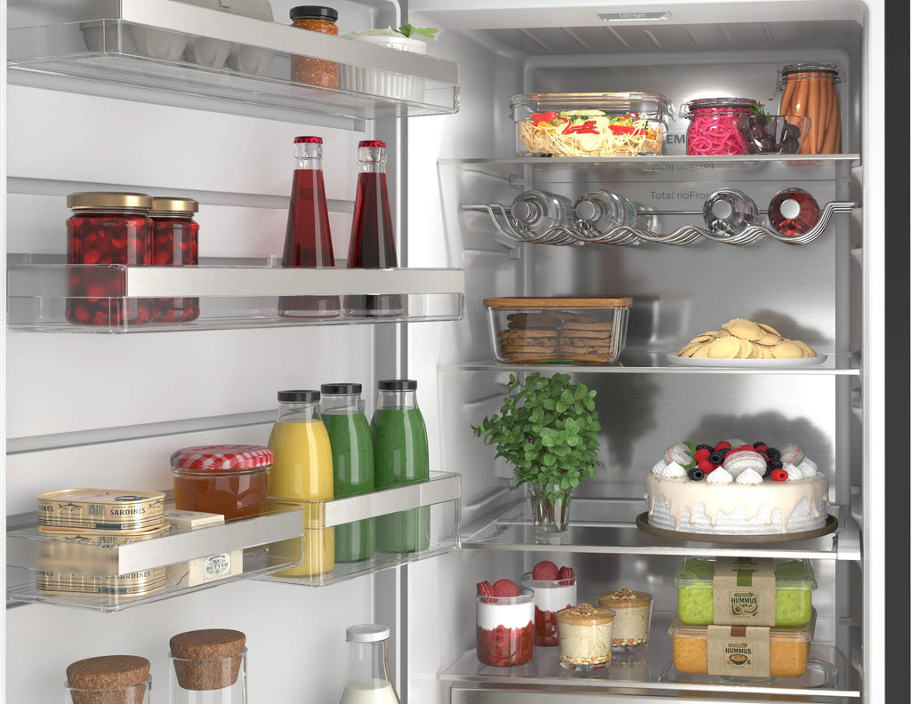 Siemens iQ500 Free-standing fridge 186.2 x 59.5 cm Brushed black steel antiFingerprint KS36NAXCG
