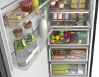 Siemens iQ500 Free-standing fridge 186.2 x 59.5 cm Brushed black steel antiFingerprint KS36NAXCG