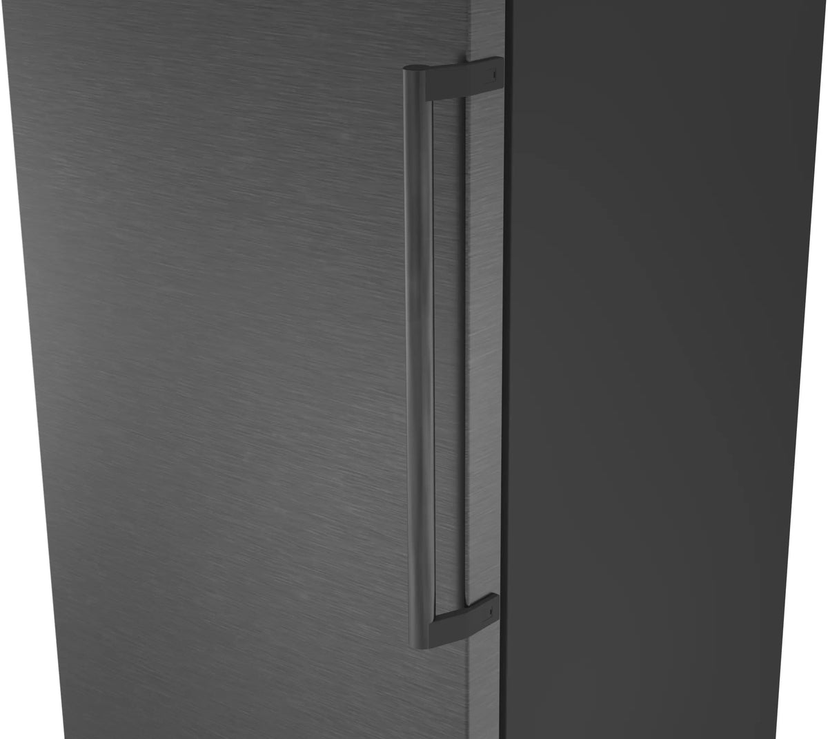 Siemens iQ500 Free-standing fridge 186.2 x 59.5 cm Brushed black steel antiFingerprint KS36NAXCG