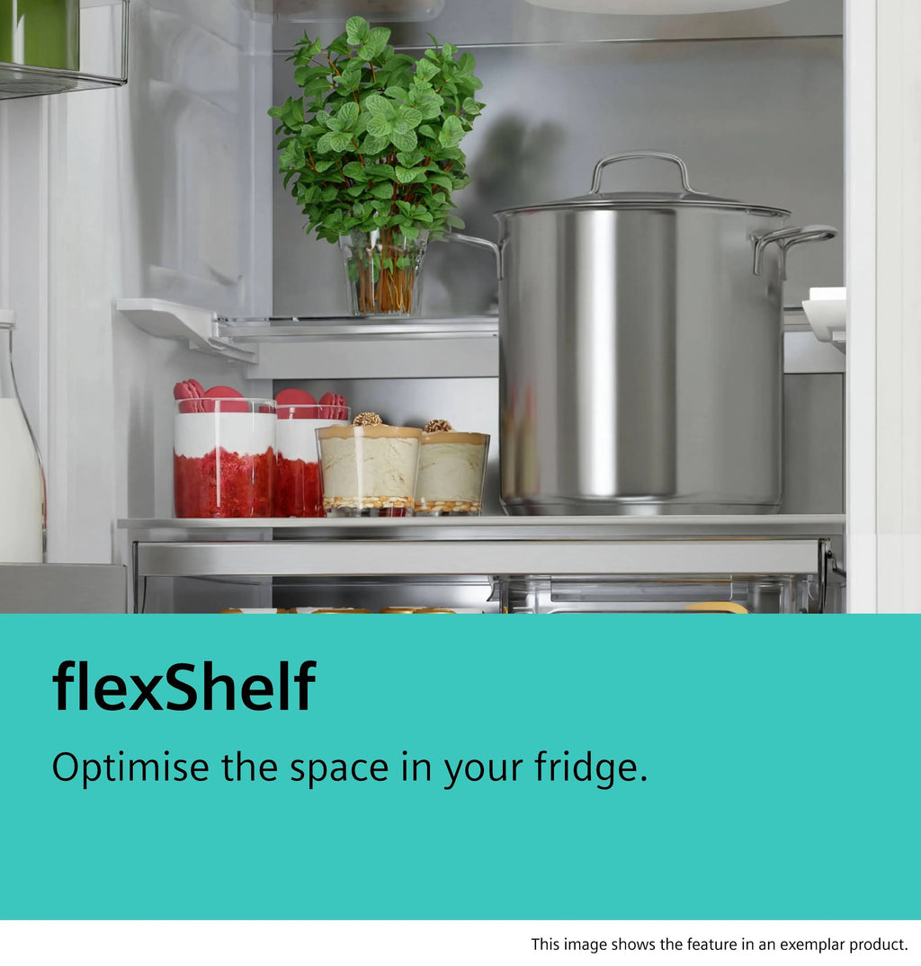 Siemens iQ500 Free-standing fridge 186.2 x 59.5 cm Brushed black steel antiFingerprint KS36NAXCG