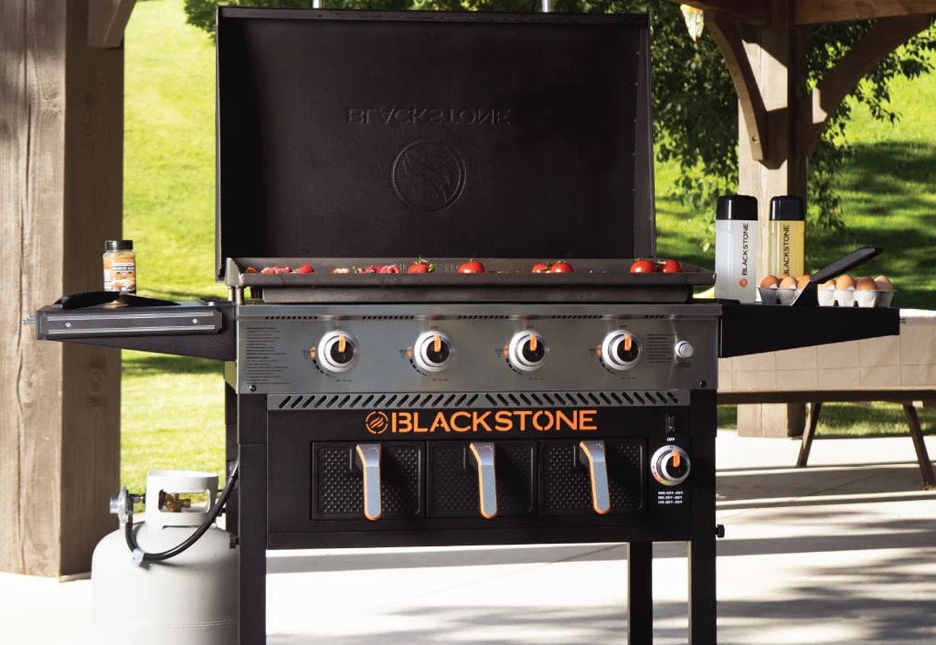 Blackstone 36 Inch 4 Burner Gas Griddle Plus with Air Fryer