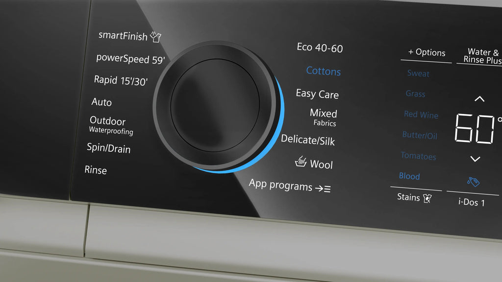 Siemens iQ700 Washing machine, front loader 11 kg max. 1600 rpm, Silver inox WG66B2AXGB
