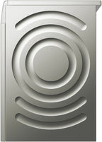 Siemens iQ500 Washing machine, front loader 10 kg max. 1600 rpm, Silver inox WG56H2AXGB