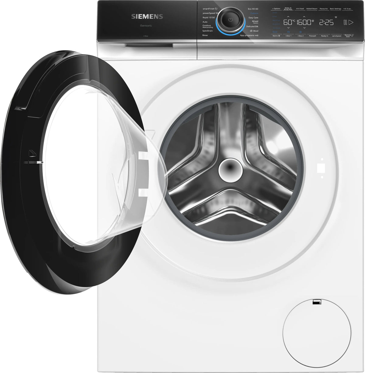 Siemens iQ700 Washing machine, front loader 11 kg max. 1600 rpm WG66B2A1GB