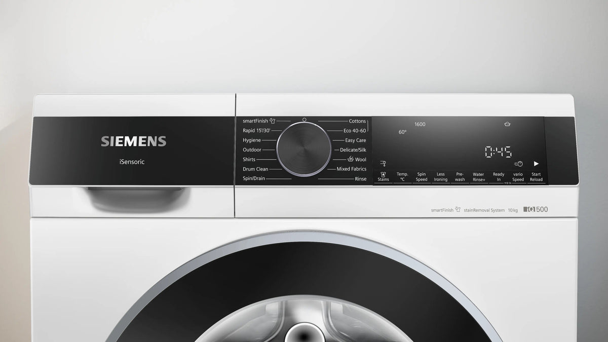 Siemens iQ500 Washing machine, front loader 10 kg max. 1600 rpm WG56G2Z4GB