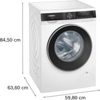 Siemens iQ500 Washing machine, front loader 9 kg max. 1600 rpm WG46G2Z4GB