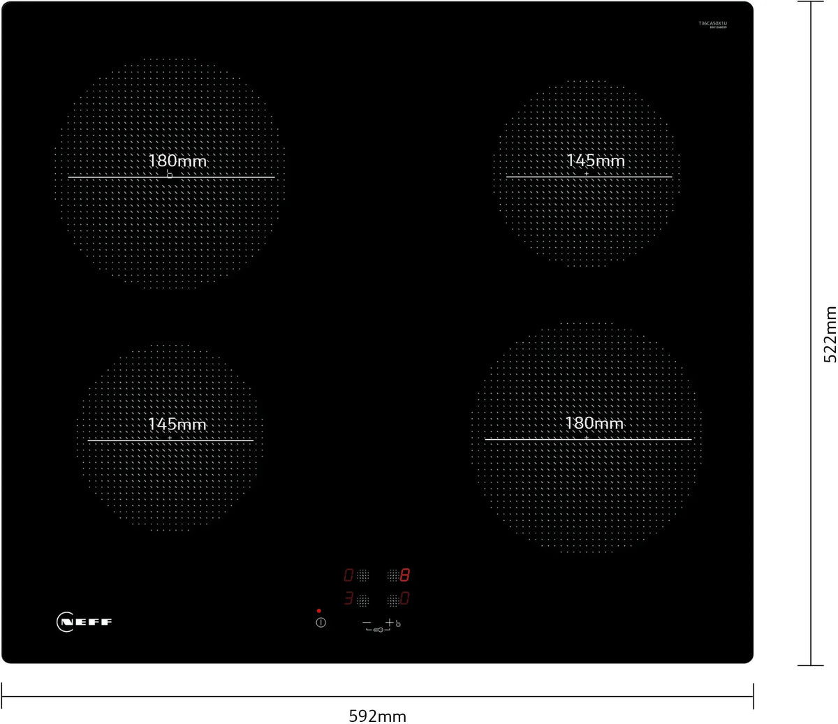 NEFF N 30 Induction Hob T36CA50X1U