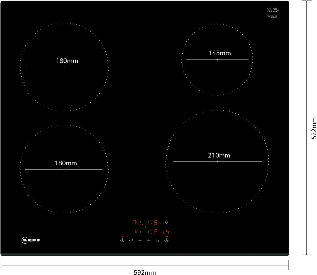 NEFF N 30 Induction Hob T36FBE1L0G