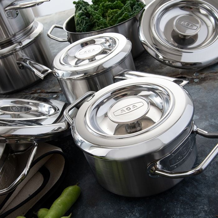 AGA 24cm Stainless Steel Casserole