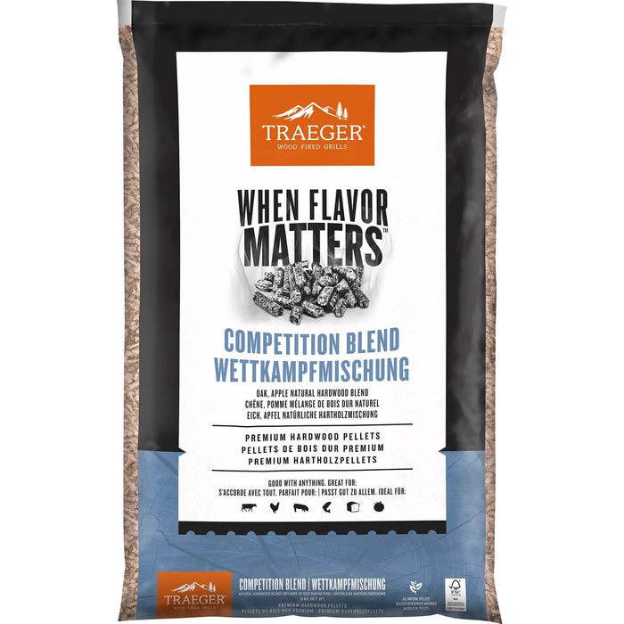 Traeger Competition Blend Pellets
