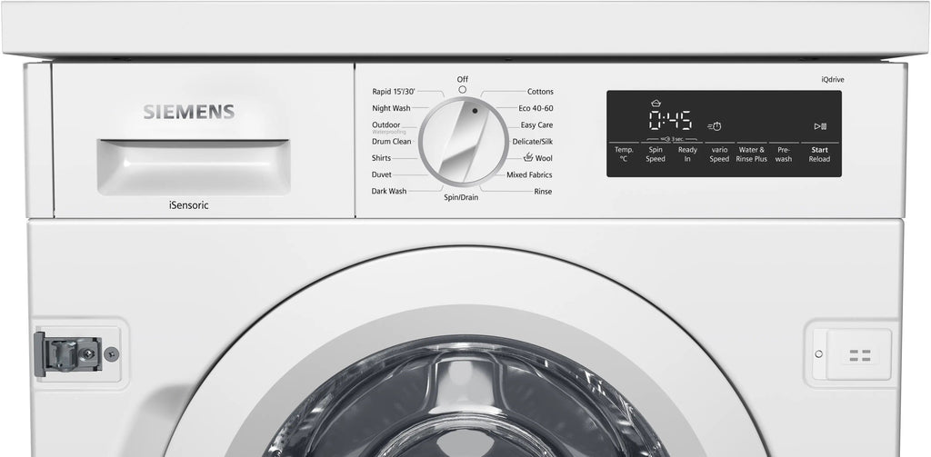 Siemens iQ700 Built-in washing machine 8 kg WI14W502GB