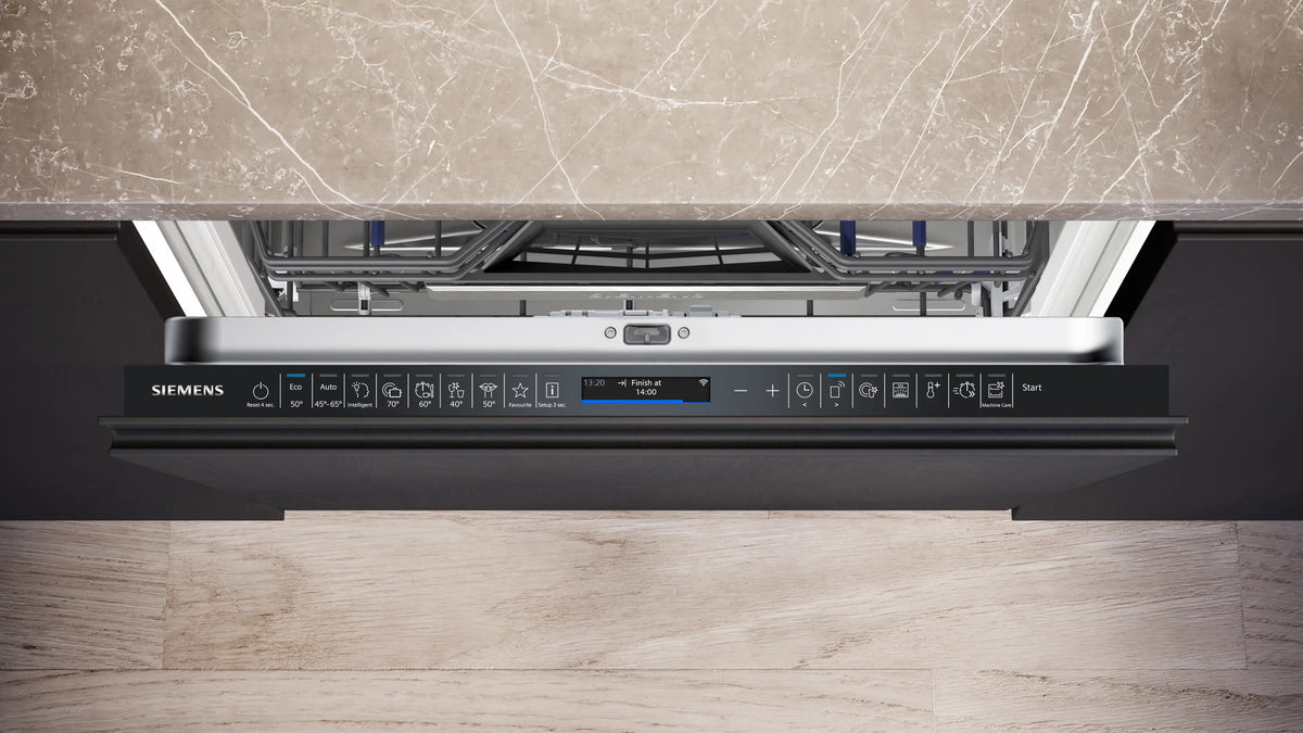 Siemens iQ700 Fully-integrated dishwasher 60 cm varioHinge SN97TX02CE
