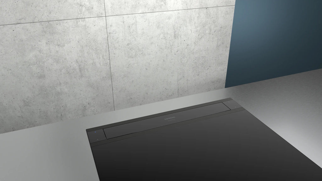 Siemens iQ700 Downdraft hood 80 cm clear glass, Black LD88WMM66B
