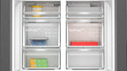 Siemens iQ700 Multi Door American Fridge Freezer 183 x 90.5 cm Brushed black steel antiFingerprint, Total noFrost KF96DPXEA