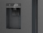 Siemens iQ700 Multi Door American Fridge Freezer 183 x 90.5 cm Brushed black steel antiFingerprint, Total noFrost KF96DPXEA