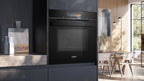 Siemens iQ700 Built-in oven with added steam and microwave function 60 x 60 cm Black HN978GQB1B