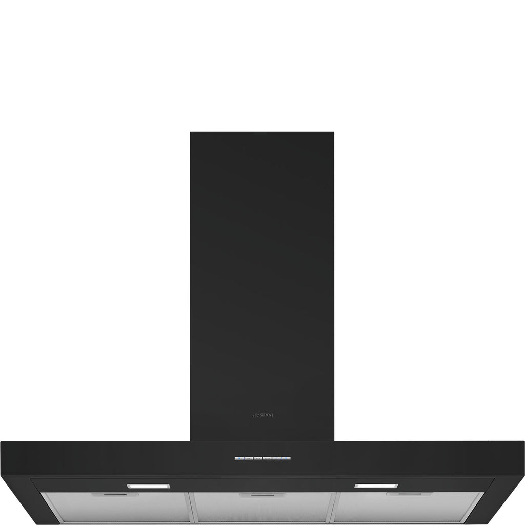 Universal Chimney Cooker Hood, Matte Black