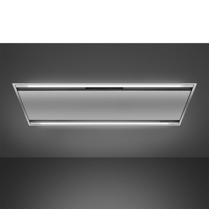 120 cm Universal Ceiling Cooker Hood, Stainless steel