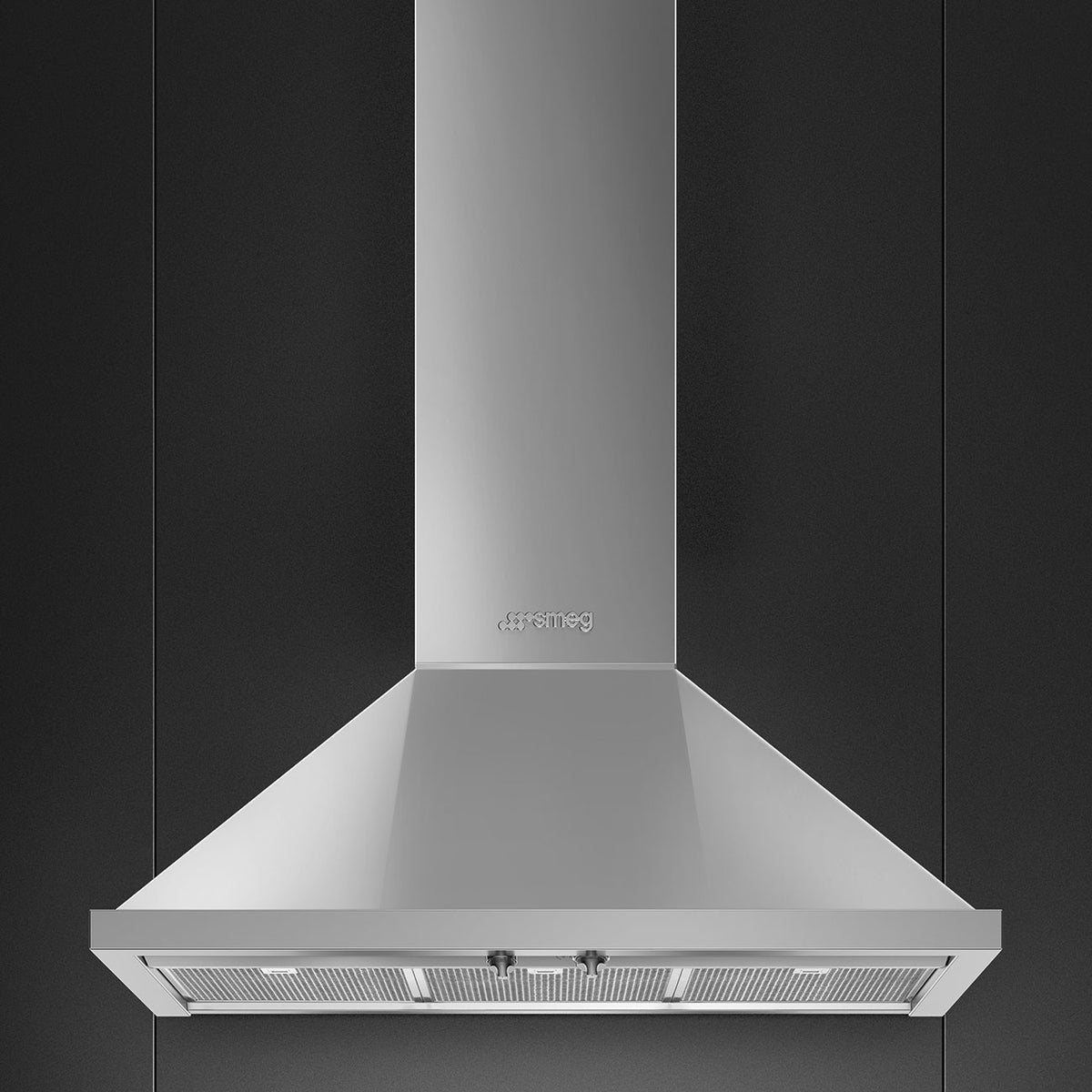 Portofino Chimney Cooker Hood, Stainless steel