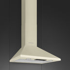 Victoria Chimney Cooker Hood, Cream