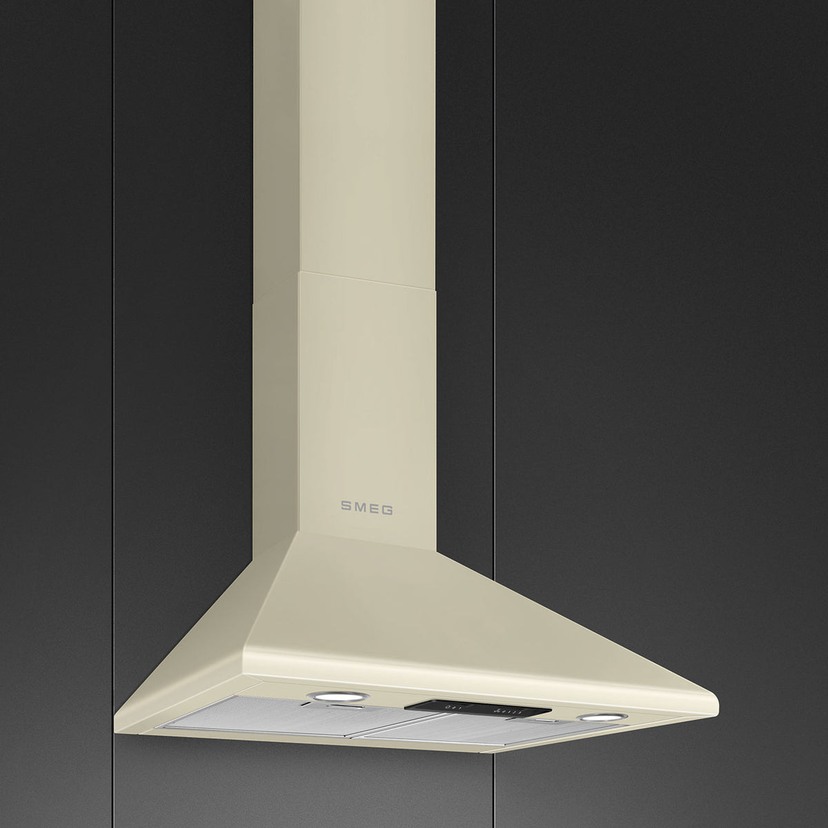 Victoria Chimney Cooker Hood, Cream