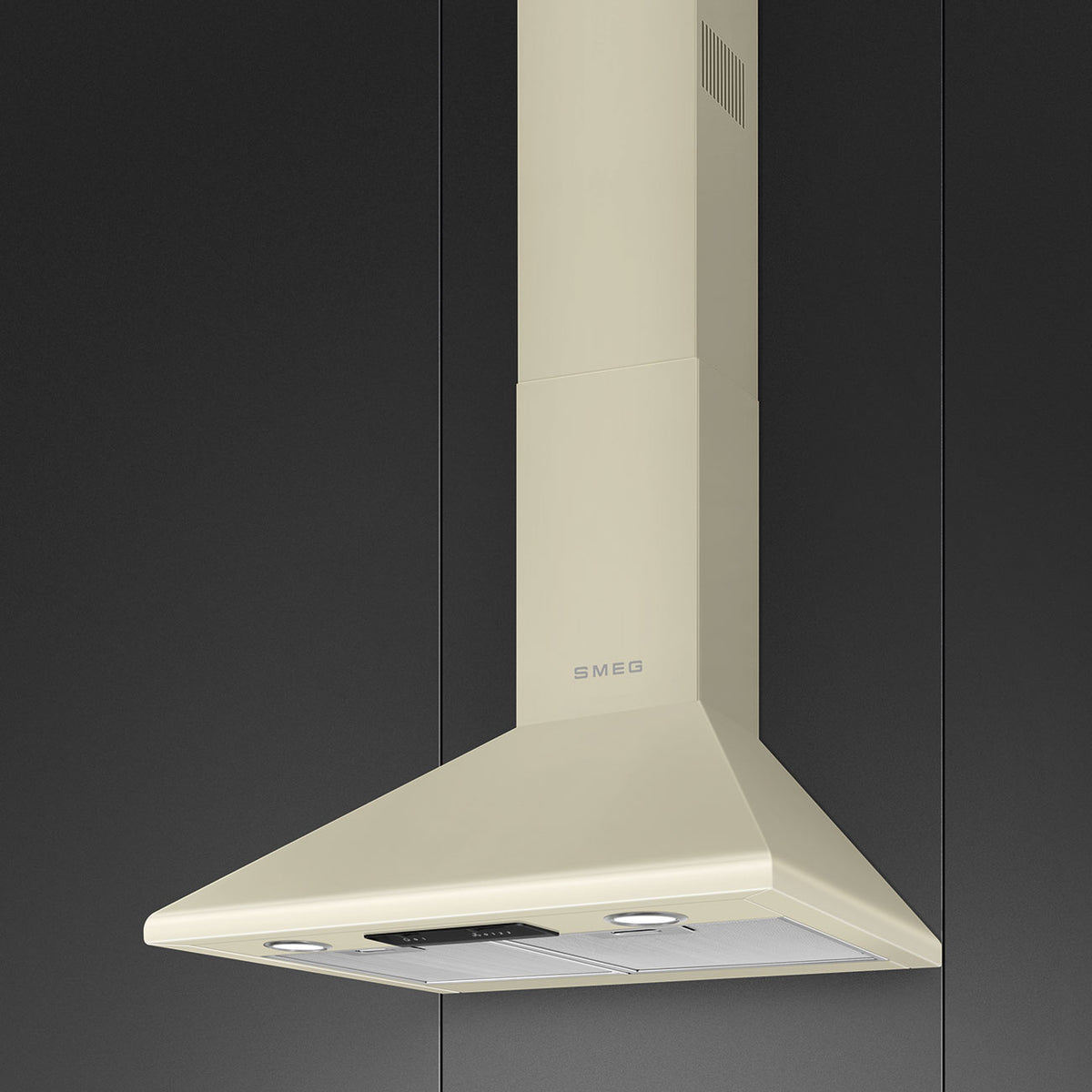 Victoria Chimney Cooker Hood, Cream