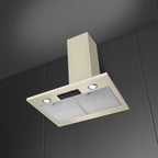 Victoria Chimney Cooker Hood, Cream