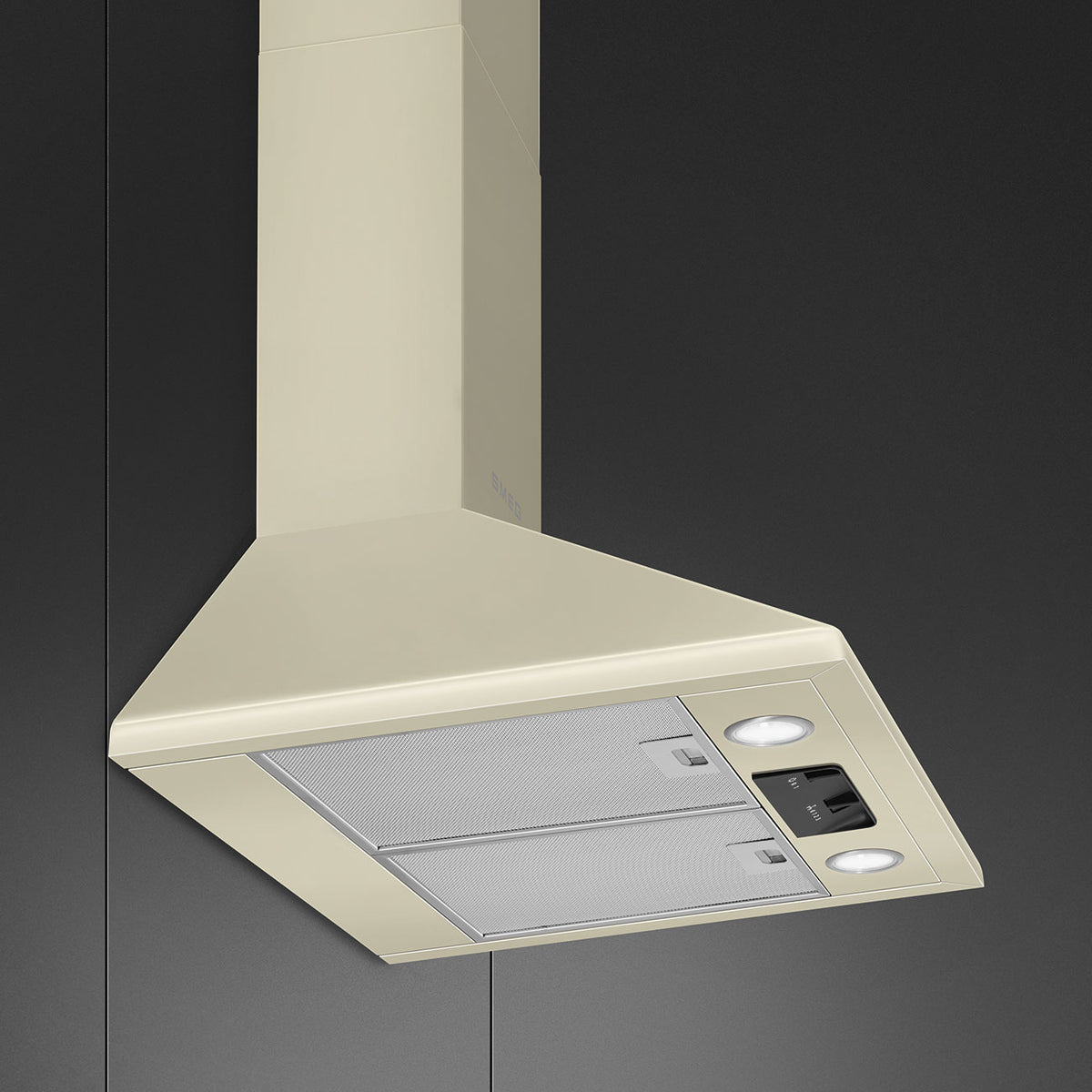 Victoria Chimney Cooker Hood, Cream
