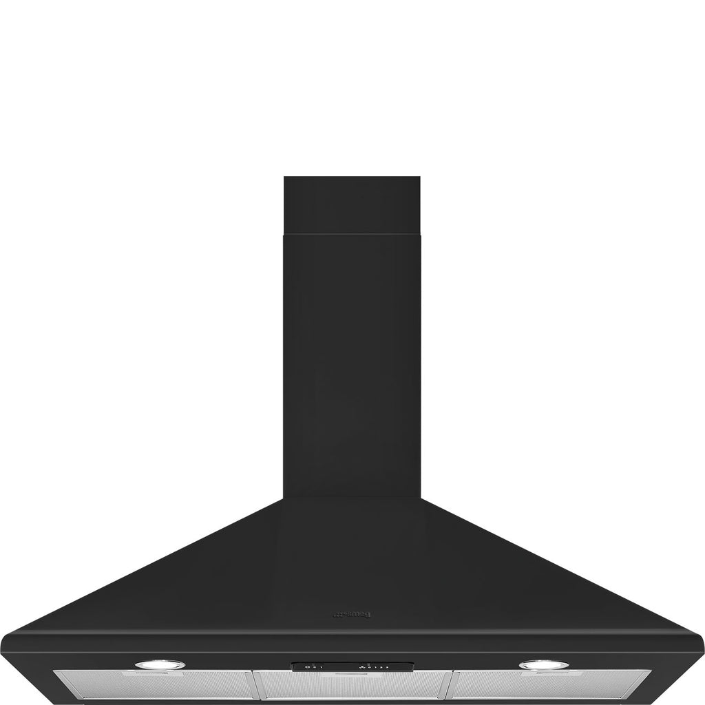 Victoria Chimney Cooker Hood, Matte Black