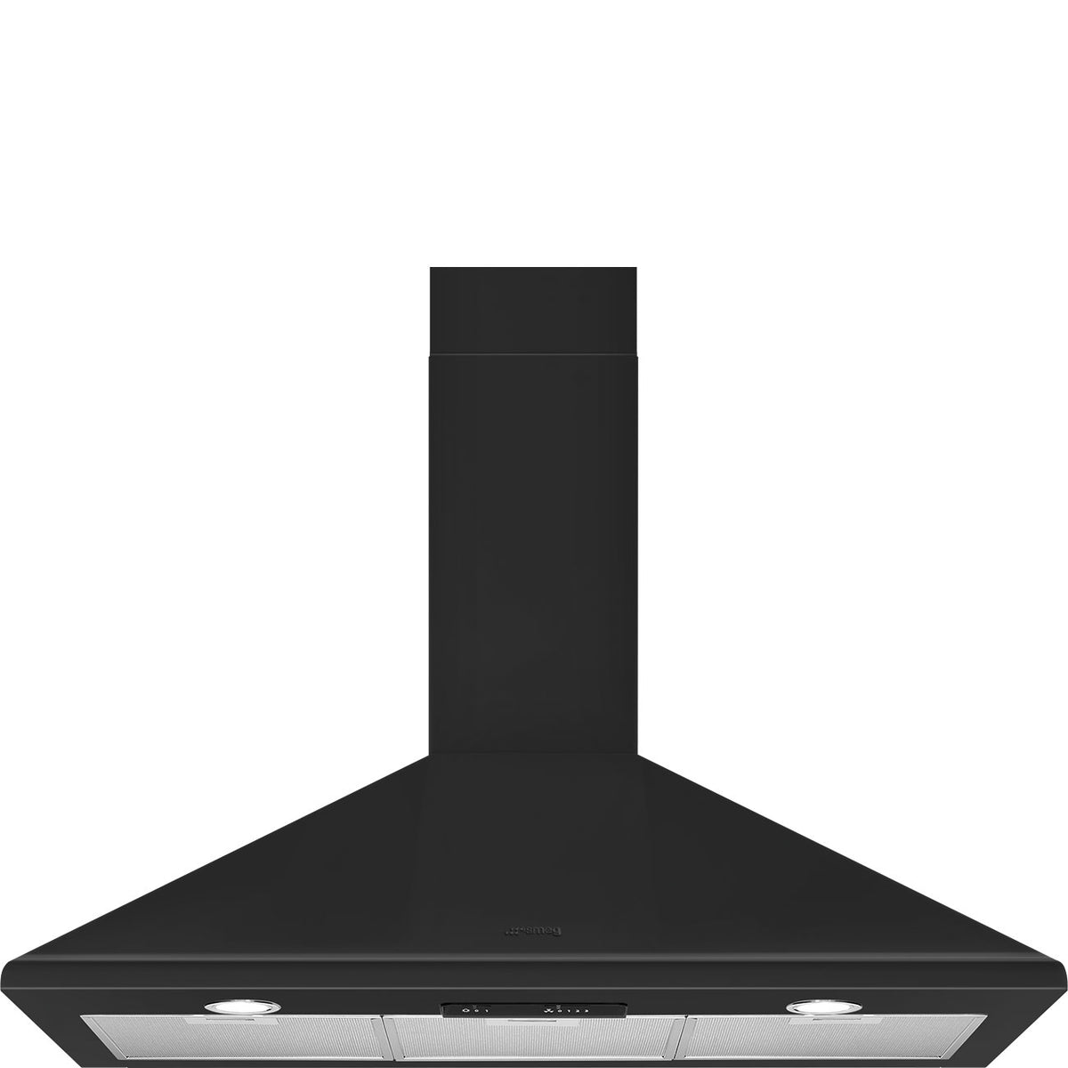 Victoria Chimney Cooker Hood, Matte Black