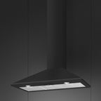 Victoria Chimney Cooker Hood, Matte Black